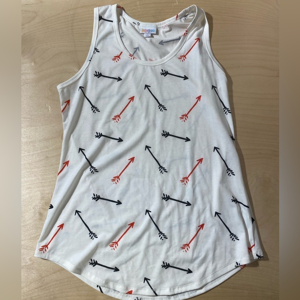 LuLaRoe Arrow Print Tank Top -Large (OE)